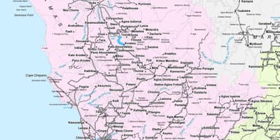 Քարտեզ փողոցների պաթոսի Կիպրոս